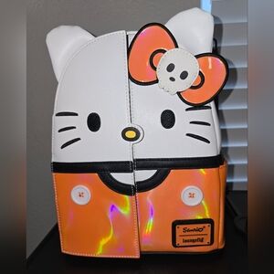 NYCC Loungefly Exclusive Sanrio Hello Kitty Skeleton Costume Glow Mini Backpack